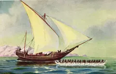 Cochin coaster, specially employed in the transport of teak wood. - a 1920/1910 post card