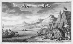 - Pearl divers before Tuticorin, print by Jan Caspar Philips, 1730 | Dutch print